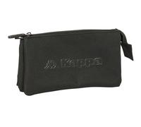 Safta Kappa Basics - Portatodo Triple, Estuche Infantil, Estuche Niño, Ideal para Niños en Edad Escolar, Cómodo y Versátil, Calidad y Resistencia, 22x3x12 cm
