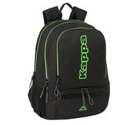 Safta KAPPA BLACK - Mochila para Pádel, Mochila de Deporte, Ideal para Diferentes Edades, Cómoda y Versátil, Calidad y Resistencia, 30x17x42 cm, Color Negro