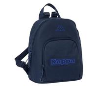 Safta KAPPA BLUE NIGHT - Mini Mochila para Uso Diario, Ideal para Niños de Diferentes Edades, Cómoda y Versátil, Calidad y Resistencia, 25x13x30 cm, Color Azul Marino