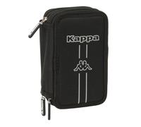 Safta Kappa Dark - Estuche Escolar con 37 Útiles Incluidos, Estuche Infantil, Es
