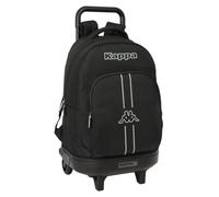 Mochila Escolar KAPPA Dark, Grande 45 cm. Con Carro