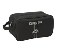 SAFTA Kappa Dark - Zapatillero Mediano, Multiusos, Portatodo, Deporte, Extraescolares, Fútbol, Cómodo y Versátil, 29x14x15 cm