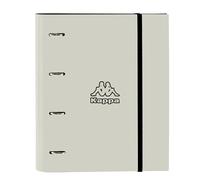 Safta Carpeta equipada KAPPA Grey – DIN A4, 4 anillas 30 mm