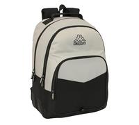 Safta Mochila escolar infantil KAPPA GREY — Cómoda, versátil y resistente 32x15x42 cm