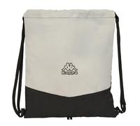 Safta KAPPA GREY - Mochila Saco Plano Grande, Mochila, Ideal para Niños de Diferentes Edades, Cómoda y Versátil, Calidad y Resistencia, 35x40 cm
