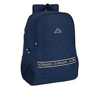 Safta KAPPA - Mochila Escolar Infantil, Ideal para Niños de Diferentes Edades, Cómoda y Versátil, Calidad y Resistencia, 32x16x44 cm, Color Azul marino
