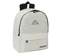 Safta M902, Kappa-Mochila para Portátil 14.1", Ideal para Jóvenes de Diferentes Edades, Cómoda y Versátil, Calidad y Resistencia, 31x16x40 cm, Color Gris Unisex niños, Estándar
