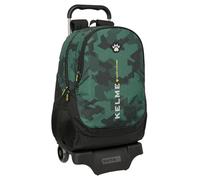 Safta KELME CAMO - Mochila Escolar con Carro, Ideal para Niños de Diferentes Edades, Cómoda y Versátil, Calidad y Resistencia, 33x15x43 cm