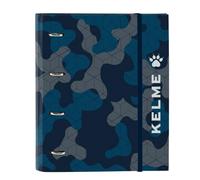 Safta KELME EPIC - Carpeta 4 Anillas de 35 cm con 100 Hojas A4, Ideal para Niños de Diferentes Edades, Cómoda y Versátil, Calidad y Resistencia, 27x3.5x32 cm