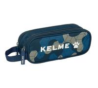 Safta Estuche Portatodo Doble Kelme Epic – Infantil, cómodo y versátil, 21x6x8 cm