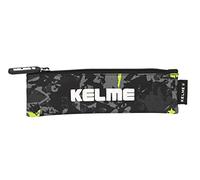 Safta KELME Jungle - Estuche Escolar, Estuche Infantil, Estuche Niño, Ideal para Niños de 5 a 14 Años, Cómodo y Versátil, Calidad y Resistencia, 20x60 cm, Color Negro, lima y gris