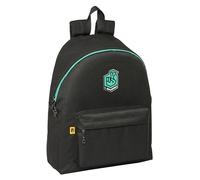 Safta KINGS LEAGUE EL BARRIO - Day Pack Infantil, Mochila Infantil, Calidad y Máxima Resistencia, Cómoda y Versátil, 33x15x42 cm, Color Negro