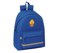Safta Mochila infantil KINGS LEAGUE SAIYANS – 33x15x42 cm, azul, resistente, cómoda y versátil