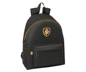 Safta KINGS LEAGUE ULTIMATE MÓSTOLES - Day Pack Infantil, Mochila Infantil, Calidad y Máxima Resistencia, Cómoda y Versátil, 33x15x42 cm, Color Negro
