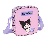 KUROMI - Bandolera Pequeña, Bandolera Infantil, Bolso Niño, Ideal para Niños de 5 a 14 Años, Cómoda y Versátil, Calidad y Resistencia, 16x4x18 cm