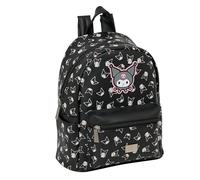 KUROMI - Mini Mochila para Uso Diario, Ideal para Niños de Diferentes Edades, Cómoda y Versátil, Calidad y Resistencia, 24x12x28 cm