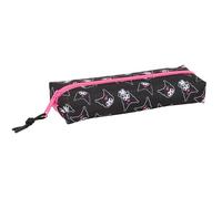 SAFTA Kuromi - Portatodo Rectangular Niño, Estuche Infantil, Estuche Niño, Ideal para Niños en Edad Escolar, Cómodo y Versátil, Calidad y Resistencia, 22x7x40 cm