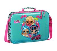 Safta Lol Surprise Mochila, Unisex niños, Celeste/Rosa, 380x60x280 mm