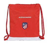 Safta M196, Mochila Saco Unisex Niños, Rojo/blanco, 350xx400 Mm