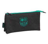 Safta Estuche Fc Barcelona Tercera Equipación 20/21 Triple One Size Black / Turquoise