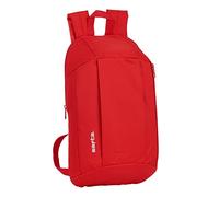 Mochila Mini Casual SAFTA Rojo 22 x 39 x 10 cm.