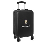 Safta | Maleta de Cabina 20″ Real Madrid 2ª Equipación 23/24, Rígida ABS+PC, 4 Ruedas Giratorias 360°, Candado de Seguridad, Interior Forrado con Separador y Bolsillo de Red, Medidas 34,5x20x55 cm