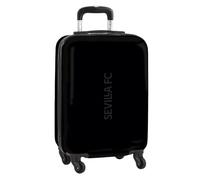 Safta | Maleta de Cabina 20″ Sevilla FC Teen, Rígida ABS+PC, 4 Ruedas Giratorias 360°, Mango Telescópico 100 cm, Candado Seguridad, Medidas 34,5x20x55 cm