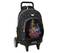 Safta MASTERS OF THE UNIVERSE - Mochila Grande con Ruedas, Compact Evolución, Extraíble, Ideal para Niños de Diferentes Edades, Cómoda y Versátil, Calidad y Resistencia, 33x22x45 cm