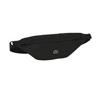 Safta Mickey Mouse 100 - Riñonera para Adulto, Ideal para Jóvenes de Diferentes Edades, Cómoda y Versátil, Calidad y Resistencia, 41x7x15.5 cm, Color Negro