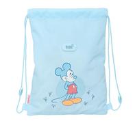 MICKEY MOUSE BABY - Mochila Saco Plano Junior, Mochila, Ideal para Niños de Diferentes Edades, Cómoda y Versátil, Calidad y Resistencia, 26x34 cm