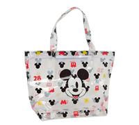 Safta Bolso de mujer MICKEY MOUSE BEACH – Shopping cómodo y versátil 54x17x35 cm