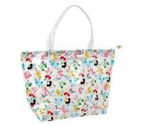 Safta MICKEY MOUSE BEACH - Bolso Shopping, Bolso de Mujer, Shopping Bag, Cómodo y Versátil, Calidad y Resistencia, 54x17x35 cm, Color Multicolor/transparente