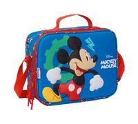 Safta MICKEY MOUSE - Porta Merienda Térmico 3D, Nevera para Frío y Calor, Nevera Impermeable, Nevera para Excursión, 25x9x19.5 cm