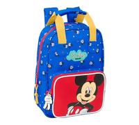 Safta MICKEY MOUSE GOOD DAY - Mochila Infantil, con Asas, Adaptable a Carro, Ideal para Niños de Diferentes Edades, Cómoda y Versátil, Calidad y Resistencia, 20x8x28 cm