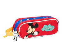Estuche Doble SAFTA Mickey Mouse Good Day