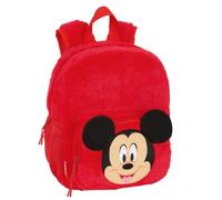 Safta MICKEY MOUSE - Mochila Guardería, Adaptable a Carro, Fácil Limpieza, Ideal para Niños de Diferentes Edades, Cómoda y Versátil, Calidad y Resistencia, 22x10x27 cm