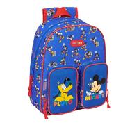 Safta MICKEY MOUSE TODAY - Mochila Infantil, Ideal para Niños de Diferentes Edades, Cómoda y Versátil, Calidad y Resistencia, 28x10x34 cm
