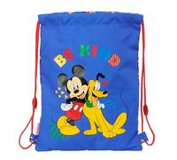 Safta MICKEY MOUSE TODAY - Mochila Saco Plano Junior, Mochila, Ideal para Niños de Diferentes Edades, Cómoda y Versátil, Calidad y Resistencia, 26x34 cm