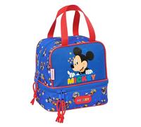 Safta MICKEY MOUSE TODAY - Portameriendas, Portatodo, Calidad y Máxima Resistencia, Porta Comida, Recreo, Merienda y Desayuno, 20x15x20 cm