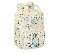 Safta Mochila infantil MIFFY BUDDY – con asas, fácil de limpiar, 20x8x28 cm