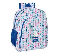 Safta MIFFY BUNNY - Mochila Escolar Niño, Mochila Infantil, Adaptable a Carro, Ideal para Niños en Edad Escolar, Cómoda y Versátil, Calidad y Resistencia, 32x12x38 cm