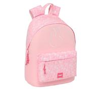 Safta Mochila juvenil para portátil MIFFY FLORES 14,1" cómoda y resistente 31x16x41 cm