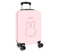 Safta Trolley de cabina Miffy Flores 20 pulgadas maleta ligera con ruedas y candado de seguridad