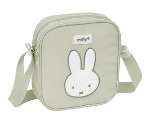 Safta MIFFY NIEBLA - Bandolera Pequeña, Bandolera Infantil, Bolso Niño, Ideal para Niños de 5 a 14 Años, Cómoda y Versátil, Calidad y Resistencia, 16x4x18 cm, Color Gris piedra