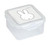 Safta MIFFY NIEBLA - Fiambrera, Portatodo, Porta Comida, Calidad y Máxima Resistencia, Recreo, 13x13x7.5, Color Gris piedra