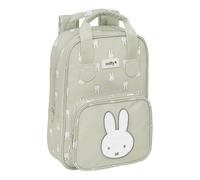 Safta MIFFY NIEBLA - Mochila Infantil, con Asas, Fácil Limpieza, Ideal para Niños de Diferentes Edades, Cómoda y Versátil, Calidad y Resistencia, 20x8x28 cm, Color Gris piedra
