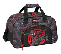 Safta MILES MORALES - Bolsa de Deporte, Mochila, Ideal para Niños de Diferentes Edades, Cómoda y Versátil, Calidad y Resistencia, 40x23x24 cm
