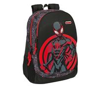 Safta Mochila escolar infantil MILES MORALES – Cómoda y resistente 32x16x44 cm