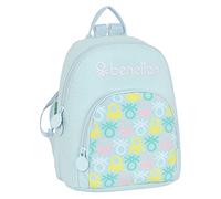 Safta, Mini Mochila Benetton Fantasy 25X30X13Cm Unisex niños, Multicolor, Estándar
