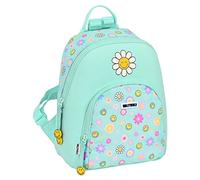 Safta Mini Mochila Smiley World Summer Fun 25X30X13Cm, Multicolor, Estándar (612281846)